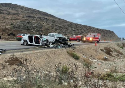 El grave accidente ocurrió la madrugada de pasado sábado en la ruta C-46.