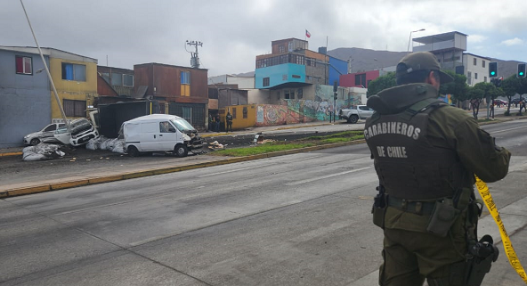 El accidente se registró la mañana del miércoles.