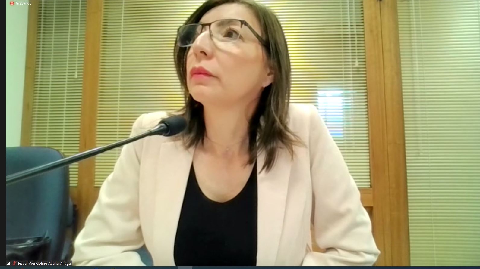 Fiscal Wendoline Acuña