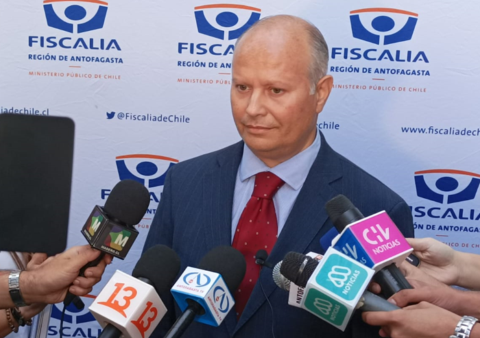 El fiscal Cristian Aguilar estuvo a cargo de la investigación.