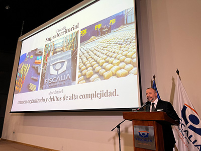 Según lo dio a conocer el Fiscal Regional, Carlos Palma, en su séptima cuenta pública anual a la comunidad.