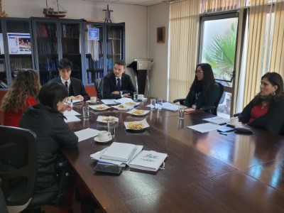 Parte de sus actividades contempló la reunión con personal de la Unidad de Víctimas de la Fiscalía Regional.