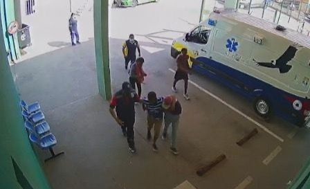 La víctima fue auxiliada por transeúntes que lo trasladaron hasta el SAR La Tortuga.