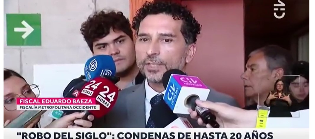 La causa fue investigada y llevada a juicio por el Fiscal Jefe de Pudahuel, Eduardo Baeza.