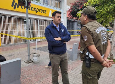 Uno de los delitos ocurrió en una de las oficinas de Chilexpress de esta ciudad.