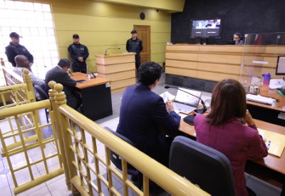 En la audiencia la Fiscalía solicitó y obtuvo la cautelar de prisión preventiva. 
