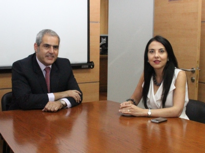Fiscal Nacional, Sabas Chahuán y ministra de Justicia, Patricia Pérez. 