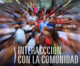 Interacción con la Comunidad